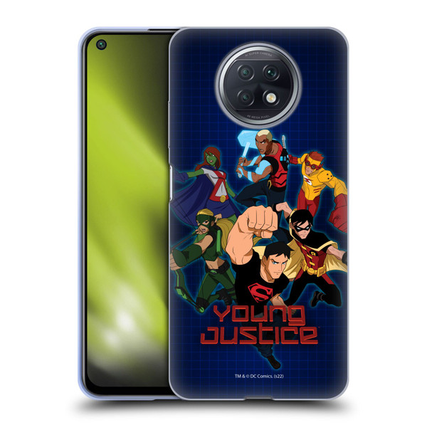 Young Justice Graphics Group Soft Gel Case for Xiaomi Redmi Note 9T 5G