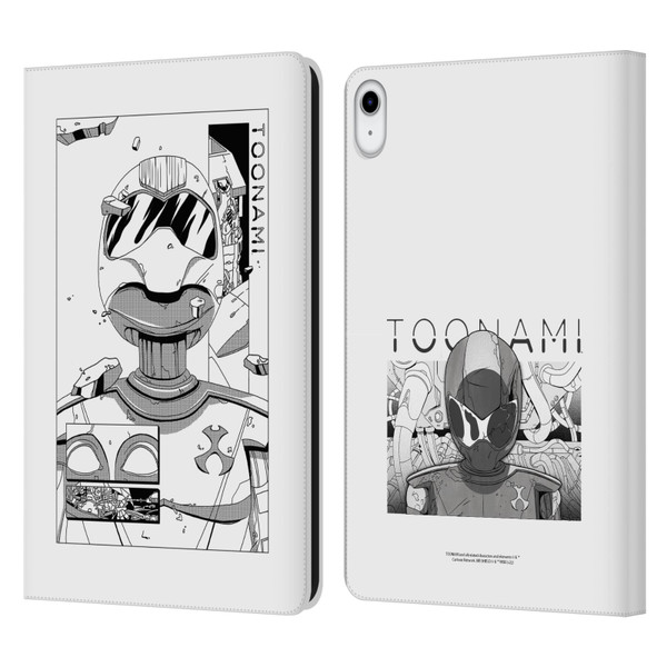 Toonami Graphics Comic Leather Book Wallet Case Cover For Apple iPad 10.9 2022/2025