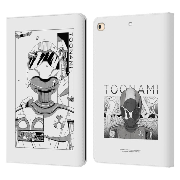 Toonami Graphics Comic Leather Book Wallet Case Cover For Apple iPad 9.7 2017 / iPad 9.7 2018