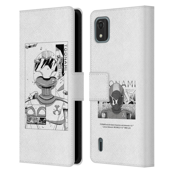 Toonami Graphics Comic Leather Book Wallet Case Cover For Nokia C2 2nd Edition