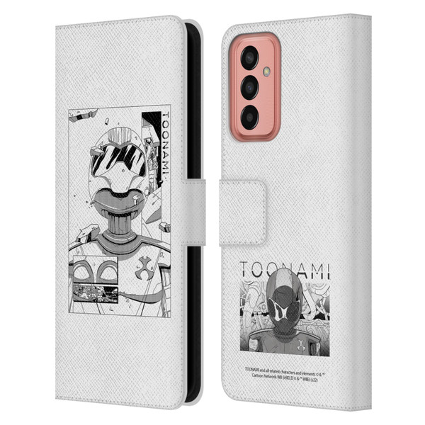 Toonami Graphics Comic Leather Book Wallet Case Cover For Samsung Galaxy M13 (2022)