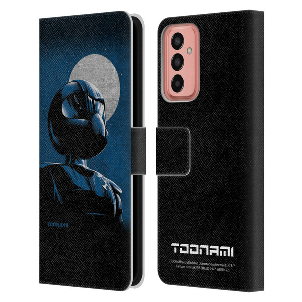 Toonami Graphics Character Art Leather Book Wallet Case Cover For Samsung Galaxy M13 (2022)