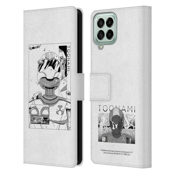 Toonami Graphics Comic Leather Book Wallet Case Cover For Samsung Galaxy M53 (2022)
