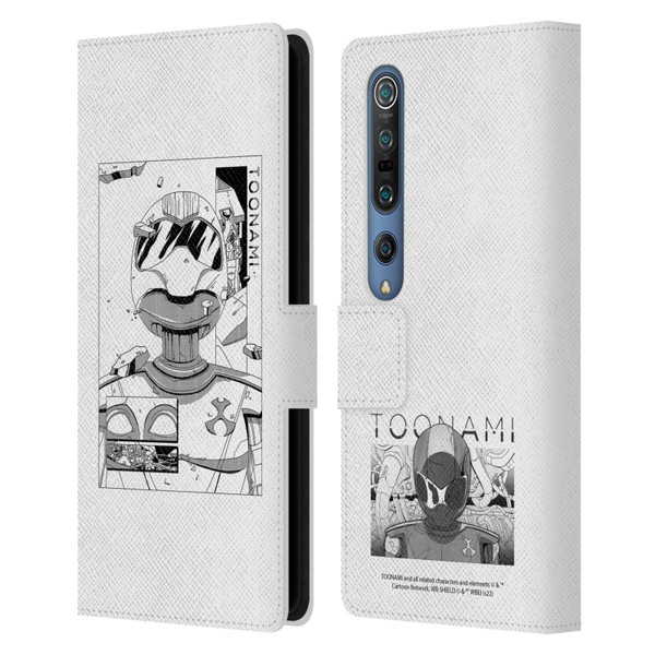 Toonami Graphics Comic Leather Book Wallet Case Cover For Xiaomi Mi 10 5G / Mi 10 Pro 5G