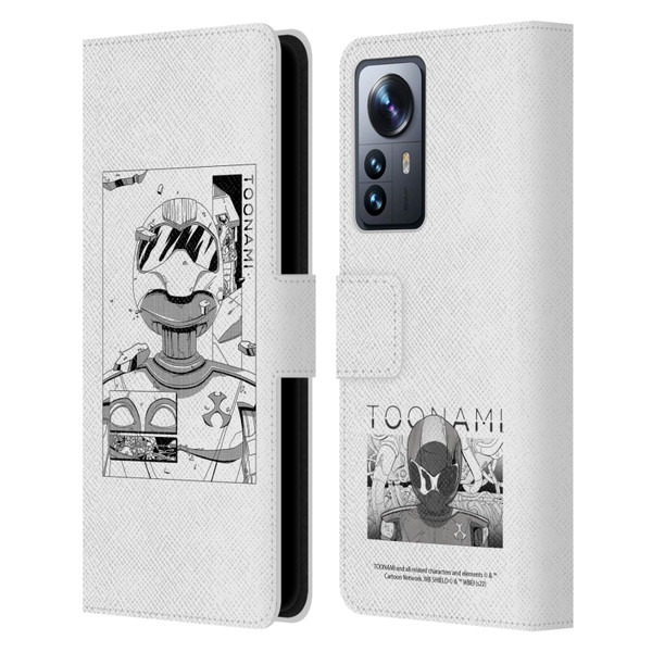 Toonami Graphics Comic Leather Book Wallet Case Cover For Xiaomi 12 Pro