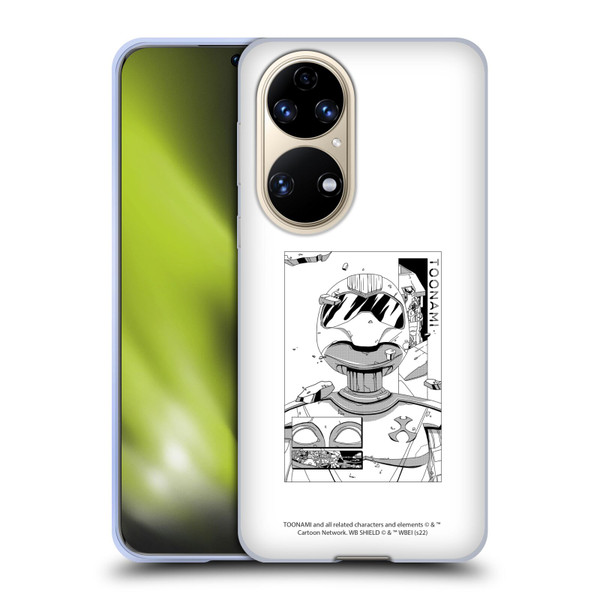 Toonami Graphics Comic Soft Gel Case for Huawei P50
