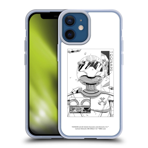 Toonami Graphics Comic Soft Gel Case for Apple iPhone 12 Mini