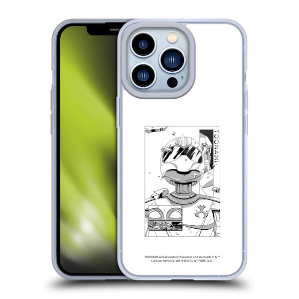 Toonami Graphics Comic Soft Gel Case for Apple iPhone 13 Pro