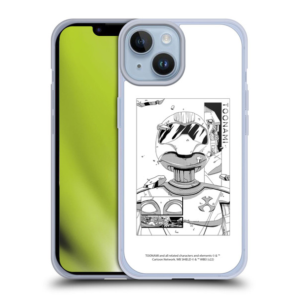 Toonami Graphics Comic Soft Gel Case for Apple iPhone 14