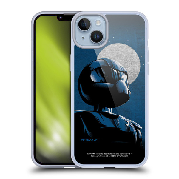 Toonami Graphics Character Art Soft Gel Case for Apple iPhone 14 Plus