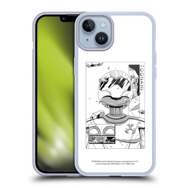 Toonami Graphics Comic Soft Gel Case for Apple iPhone 14 Plus