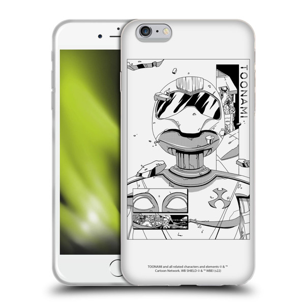 Toonami Graphics Comic Soft Gel Case for Apple iPhone 6 Plus / iPhone 6s Plus