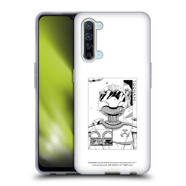 Toonami Graphics Comic Soft Gel Case for OPPO Find X2 Lite 5G