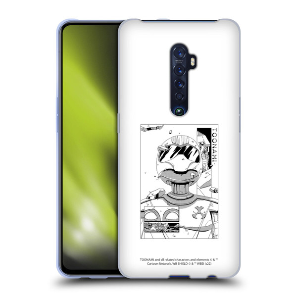 Toonami Graphics Comic Soft Gel Case for OPPO Reno 2