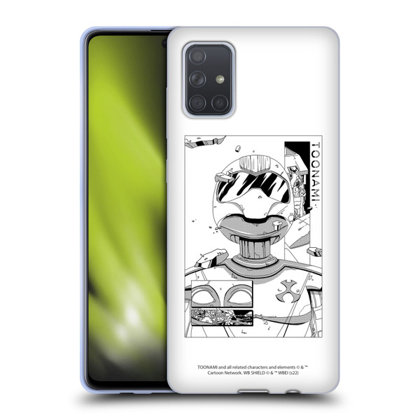Toonami Graphics Comic Soft Gel Case for Samsung Galaxy A71 (2019)