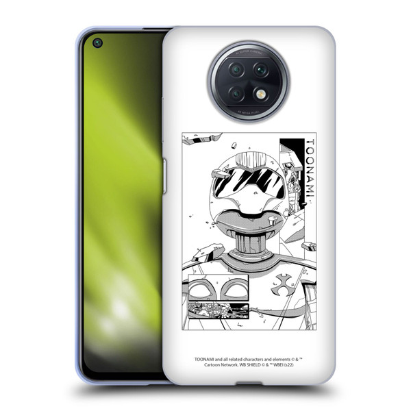 Toonami Graphics Comic Soft Gel Case for Xiaomi Redmi Note 9T 5G