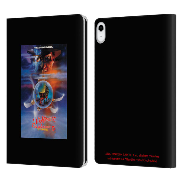 A Nightmare On Elm Street: The Dream Child Graphics Poster Leather Book Wallet Case Cover For Apple iPad 10.9 (2022)