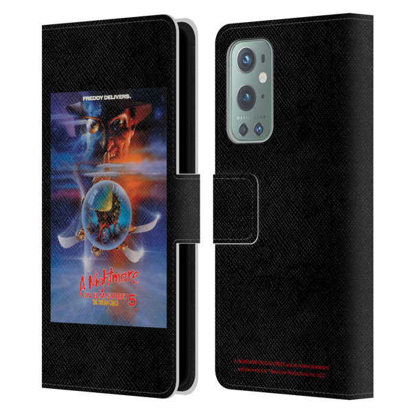 A Nightmare On Elm Street: The Dream Child Graphics Poster Leather Book Wallet Case Cover For OnePlus 9