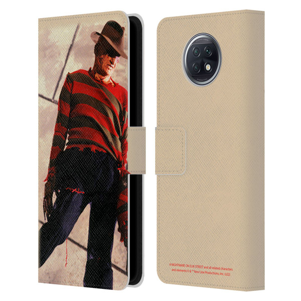 A Nightmare On Elm Street: The Dream Child Graphics Freddy Leather Book Wallet Case Cover For Xiaomi Redmi Note 9T 5G