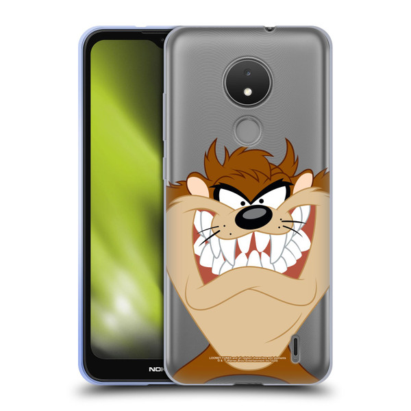 Looney Tunes Characters Tasmanian Devil Soft Gel Case for Nokia C21