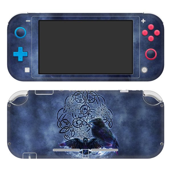 Brigid Ashwood Art Mix Raven Vinyl Sticker Skin Decal Cover for Nintendo Switch Lite