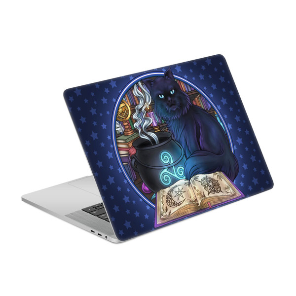 Brigid Ashwood Cats Black Cat Magic Vinyl Sticker Skin Decal Cover for Apple MacBook Pro 15.4" A1707/A1990