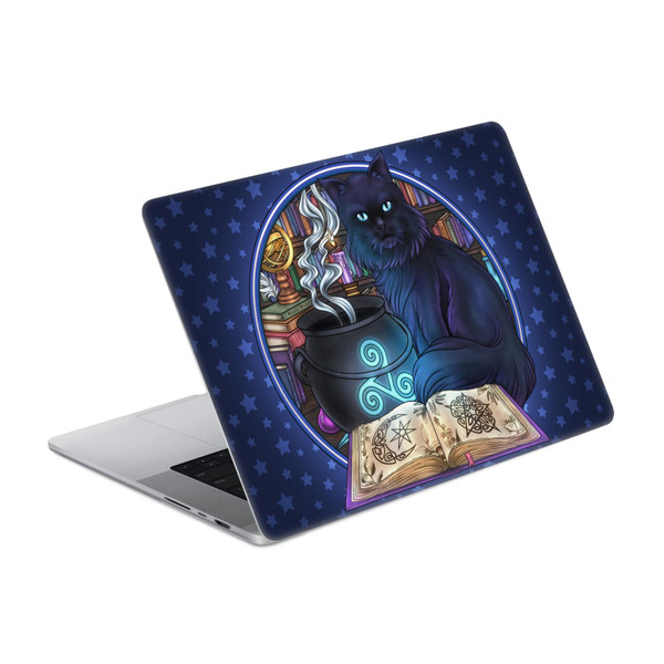 Brigid Ashwood Cats Black Cat Magic Vinyl Sticker Skin Decal Cover for Apple MacBook Pro 16" A2485