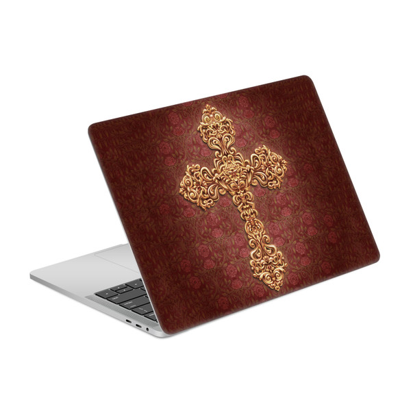 Brigid Ashwood Crosses Nouveau Vinyl Sticker Skin Decal Cover for Apple MacBook Pro 13" A1989 / A2159