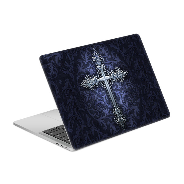 Brigid Ashwood Crosses Gothic Vinyl Sticker Skin Decal Cover for Apple MacBook Pro 13" A2338