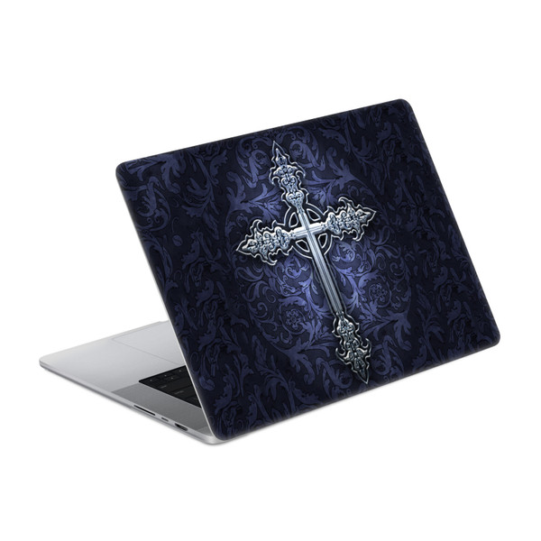 Brigid Ashwood Crosses Gothic Vinyl Sticker Skin Decal Cover for Apple MacBook Pro 16" A2485