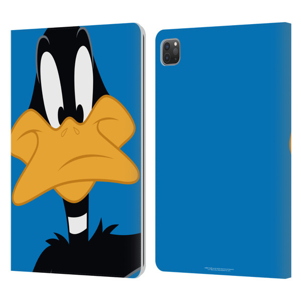 Looney Tunes Characters Daffy Duck Leather Book Wallet Case Cover For Apple iPad Pro 11 2020 / 2021 / 2022