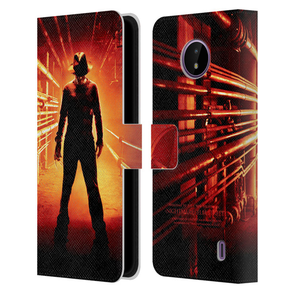 A Nightmare On Elm Street (2010) Graphics Freddy Poster Leather Book Wallet Case Cover For Nokia C10 / C20
