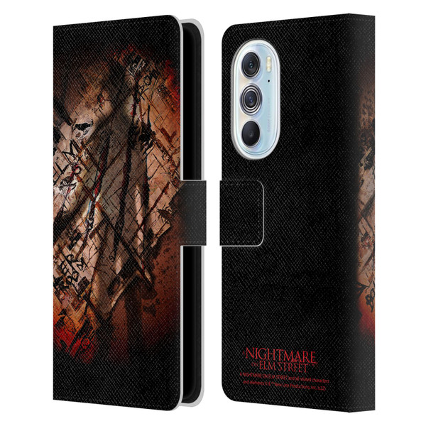 A Nightmare On Elm Street (2010) Graphics Freddy Boiler Room Leather Book Wallet Case Cover For Motorola Edge X30