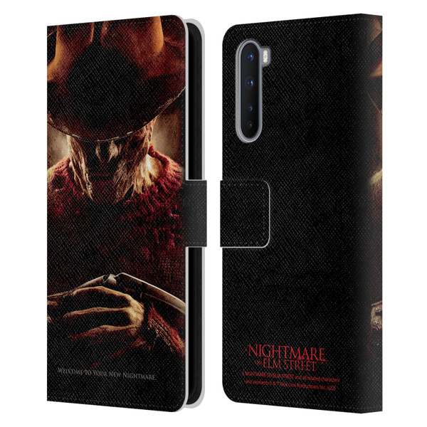 A Nightmare On Elm Street (2010) Graphics Freddy Key Art Leather Book Wallet Case Cover For OnePlus Nord 5G