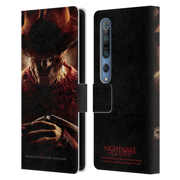 A Nightmare On Elm Street (2010) Graphics Freddy Key Art Leather Book Wallet Case Cover For Xiaomi Mi 10 5G / Mi 10 Pro 5G