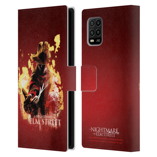 A Nightmare On Elm Street (2010) Graphics Freddy Nightmare Leather Book Wallet Case Cover For Xiaomi Mi 10 Lite 5G