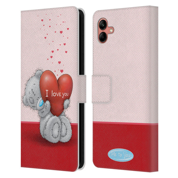 Me To You Classic Tatty Teddy I Love You Leather Book Wallet Case Cover For Samsung Galaxy A04 (2022)