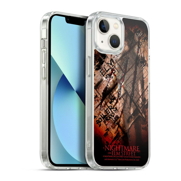 A Nightmare On Elm Street (2010) Graphics Freddy Boiler Room Soft Gel Case for Apple iPhone 13