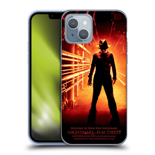 A Nightmare On Elm Street (2010) Graphics Freddy Poster Soft Gel Case for Apple iPhone 14