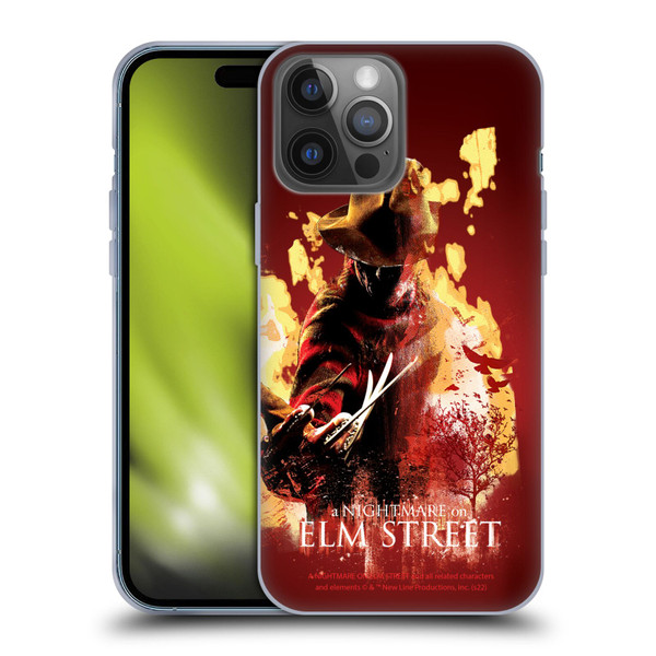 A Nightmare On Elm Street (2010) Graphics Freddy Nightmare Soft Gel Case for Apple iPhone 14 Pro Max