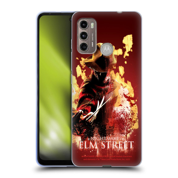 A Nightmare On Elm Street (2010) Graphics Freddy Nightmare Soft Gel Case for Motorola Moto G60 / Moto G40 Fusion