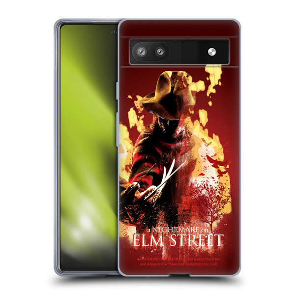 A Nightmare On Elm Street (2010) Graphics Freddy Nightmare Soft Gel Case for Google Pixel 6a