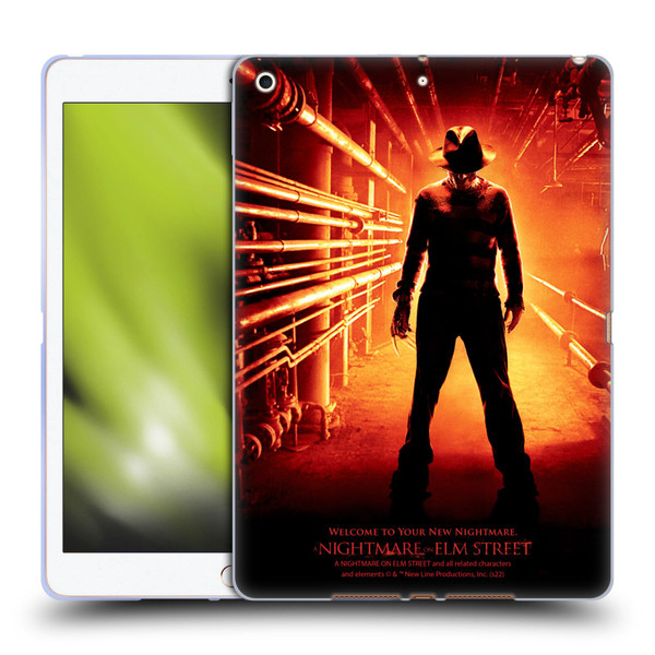 A Nightmare On Elm Street (2010) Graphics Freddy Poster Soft Gel Case for Apple iPad 10.2 2019/2020/2021