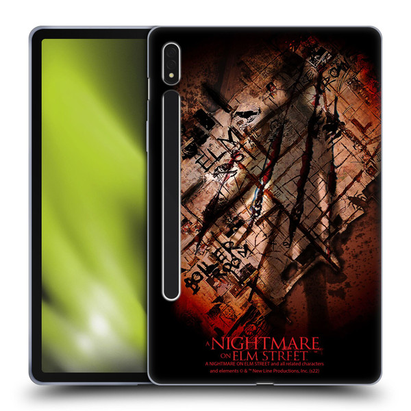 A Nightmare On Elm Street (2010) Graphics Freddy Boiler Room Soft Gel Case for Samsung Galaxy Tab S8
