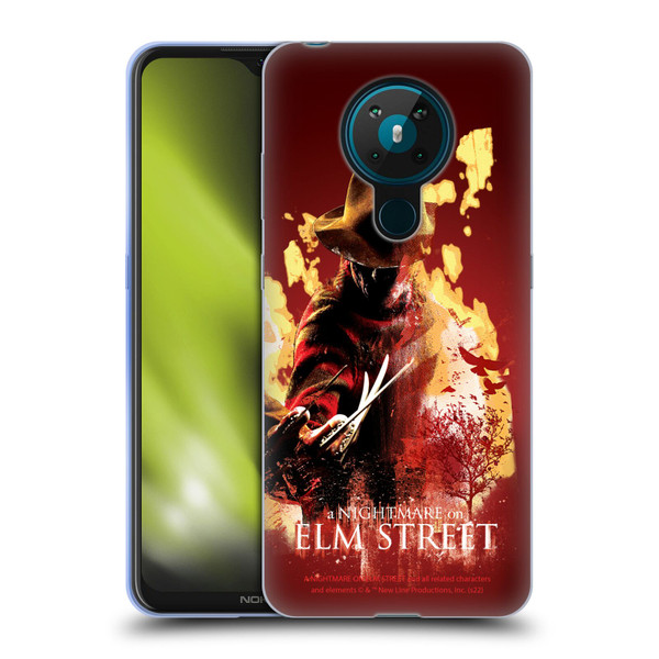 A Nightmare On Elm Street (2010) Graphics Freddy Nightmare Soft Gel Case for Nokia 5.3