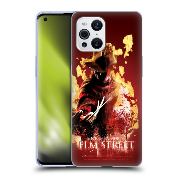 A Nightmare On Elm Street (2010) Graphics Freddy Nightmare Soft Gel Case for OPPO Find X3 / Pro