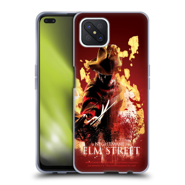 A Nightmare On Elm Street (2010) Graphics Freddy Nightmare Soft Gel Case for OPPO Reno4 Z 5G