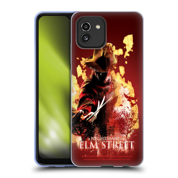 A Nightmare On Elm Street (2010) Graphics Freddy Nightmare Soft Gel Case for Samsung Galaxy A03 (2021)