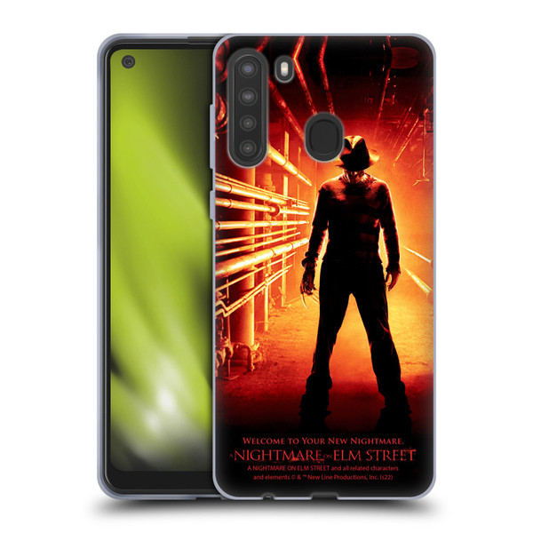 A Nightmare On Elm Street (2010) Graphics Freddy Poster Soft Gel Case for Samsung Galaxy A21 (2020)