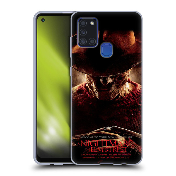 A Nightmare On Elm Street (2010) Graphics Freddy Key Art Soft Gel Case for Samsung Galaxy A21s (2020)